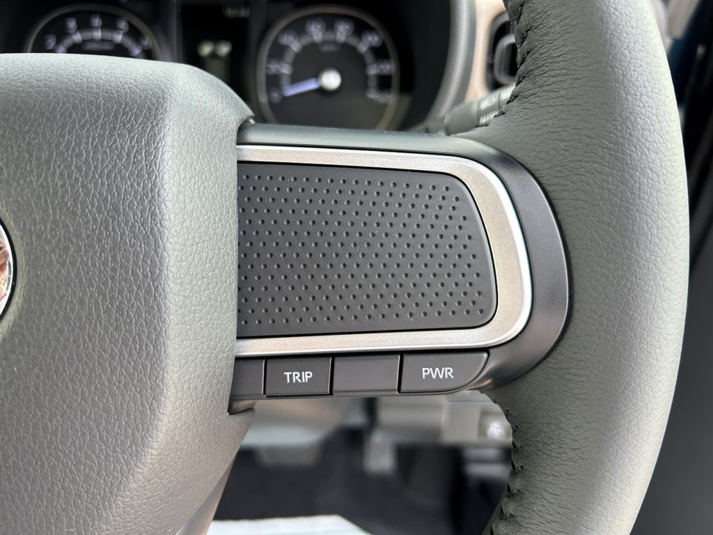 ■パワーモードスイッチ　■走行メーター切り替えスイッチ