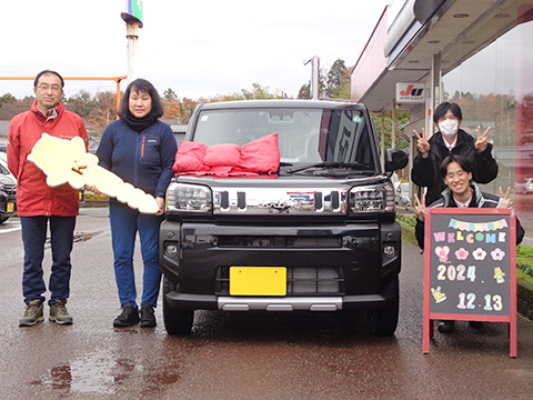 笑顔の納車式｜軽自動車の専門店ケイバッカ