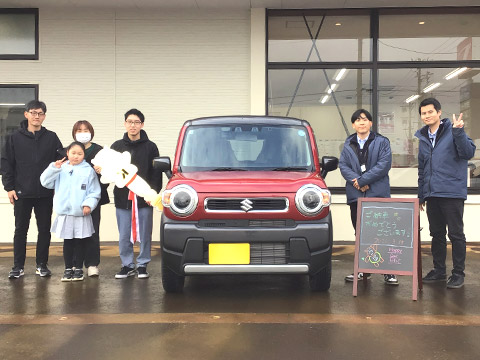 笑顔の納車式｜軽自動車の専門店ケイバッカ