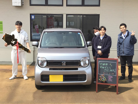 笑顔の納車式｜軽自動車の専門店ケイバッカ